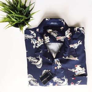 Tommy Hilfiger Outdoors Fishermen Casual Shirt XL
